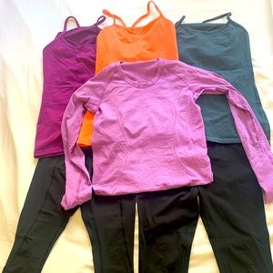 Lululemon workout wear bundle